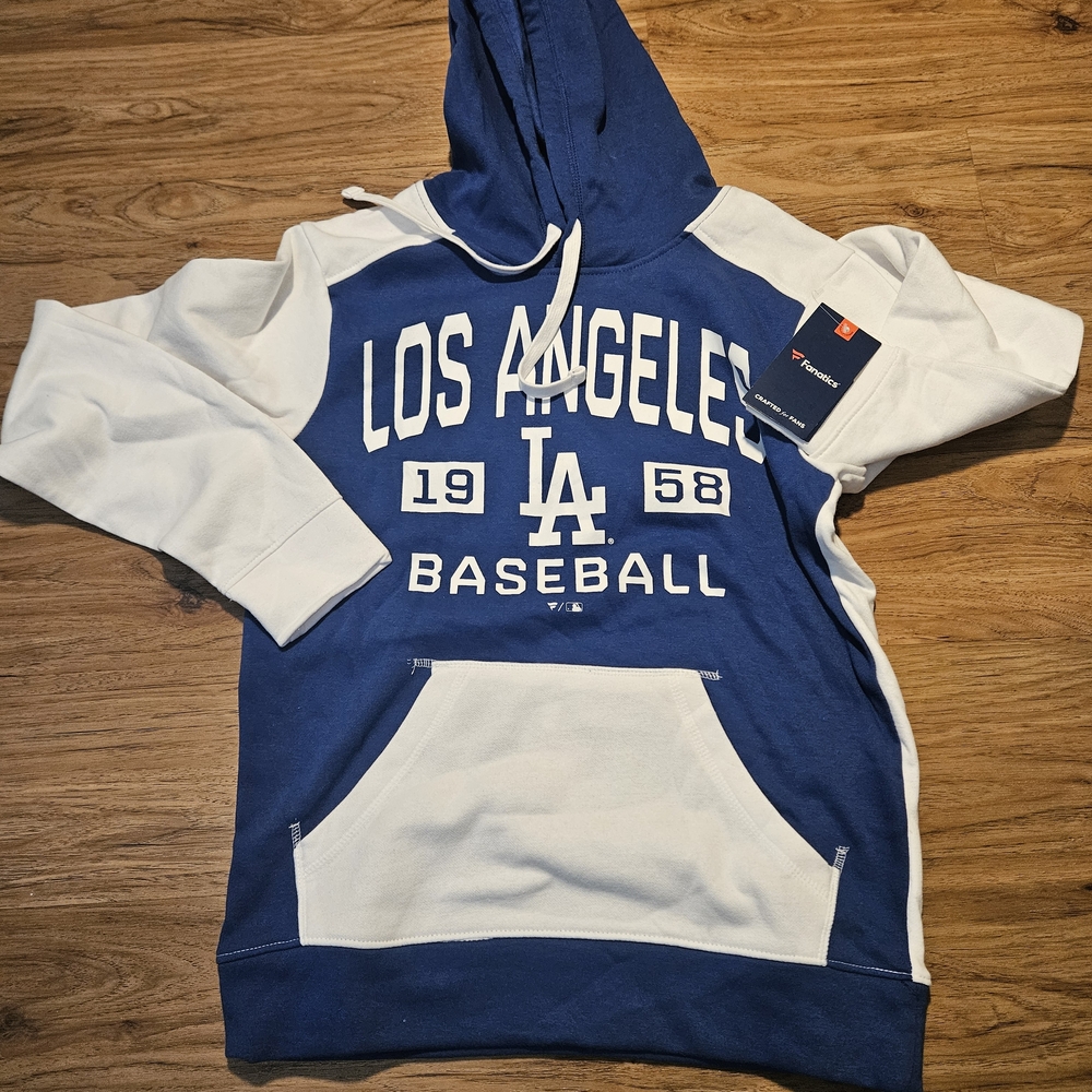 Los Angeles Dodgers Fanatics Chip In Team Pullover Hoodie